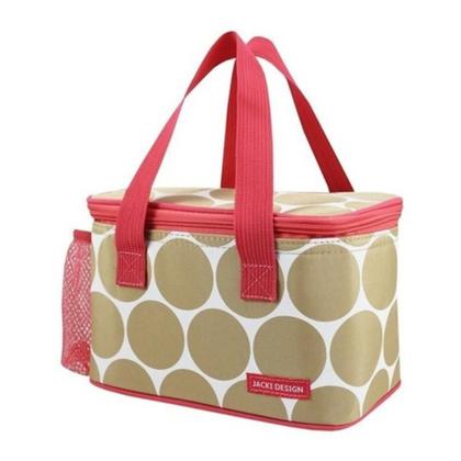 Imagem de Bolsa Térmica Feminina Lancheira Academia Necessaire Dots