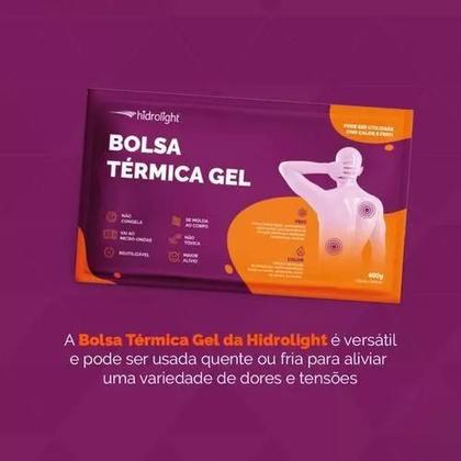 Imagem de Bolsa Térmica Gel 400 Gramas Hidrolight Alívio De Dores