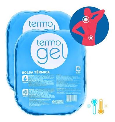 Imagem de BOLSA TERMICA GEL   510ml N/CONGELA AZUL TERMOGEL CRYSTAL RET