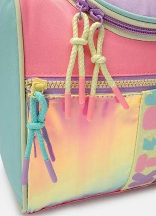 Imagem de Bolsa Térmica Infantil Color Block Menina Puket Cor Rosa
