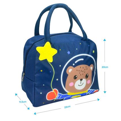 Imagem de Bolsa Térmica Infantil Divertida Escolar Lancheira