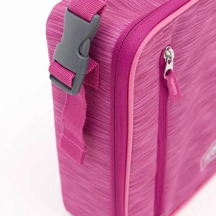Imagem de Bolsa termica lancheira impermeavel rosa - thermos