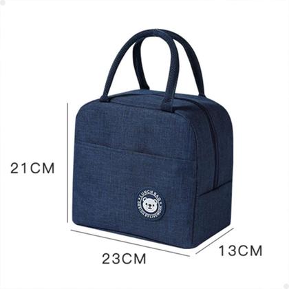 Imagem de Bolsa Térmica Marmita Lorben Sacola Lancheira Marmiteira Academia Passeios Escola