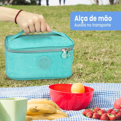 Imagem de Bolsa Termica Para Marmita Lancheira Fitnes Viagem Compacta