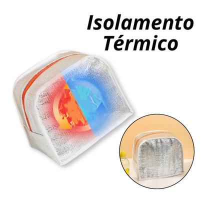 Imagem de Bolsa Térmica Poliéster 3D Isolamento Térmico Feminina e Masculina