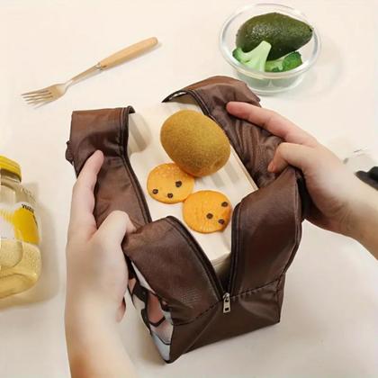 Imagem de Bolsa Térmica Poliéster 3D Isolamento Térmico Feminina e Masculina