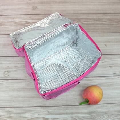 Imagem de Bolsa térmica poliéster alça ajustável e forro de alumínio