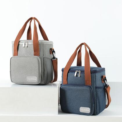 Imagem de Bolsa Térmica Porta Marmita Lanche Bebida Comida Fitness