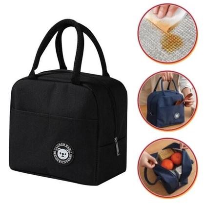 Imagem de Bolsa Térmica Quente /Frio Portátil Antivamento Preto