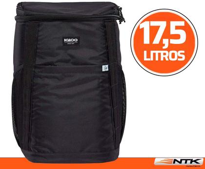 Imagem de Bolsa Térmica Tipo Mochila Igloo 17,5Lt Preto