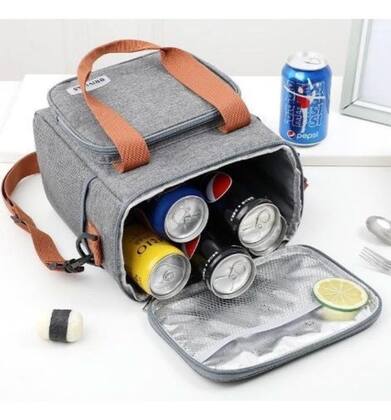 Imagem de Bolsa Termica Unissex Trabalho Grande Espaçosa Marmiteira