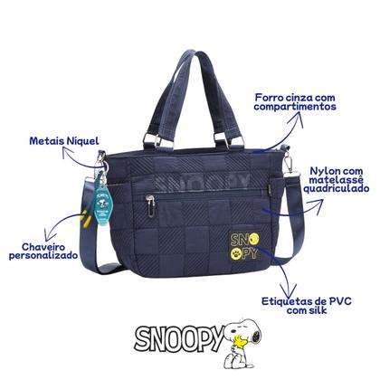 Imagem de Bolsa Tiracolo Média Snoopy Sporty Vibes Casual Feminina