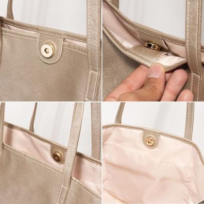 Imagem de Bolsa Tote Dourada Eudora