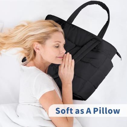 Imagem de Bolsa Tote TOPDesign Acolchoada Leve com Estojo
