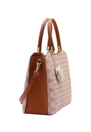 Imagem de Bolsa Tote Transversal Feminina Chenson 3485027 Monograma
