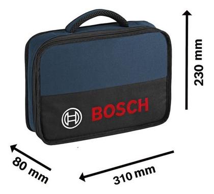 Imagem de Bolsa Transporte Ferramentas Mini Bosch 12 1600a003bg