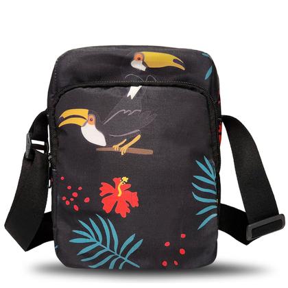 Imagem de Bolsa Transversal alça Shoulder Bag Regulagem estampado Farm..Rio Mini Pochete Sling