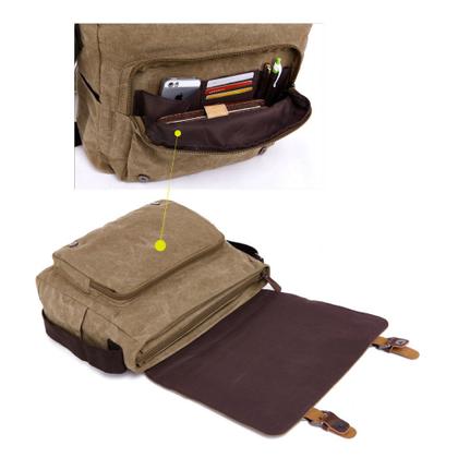 Imagem de Bolsa Transversal Carteiro Pasta Para Notebook Resistente