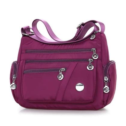 Imagem de Bolsa Transversal Casual Feminina À Prova D'Água De Grande Capacidade Em Oxford