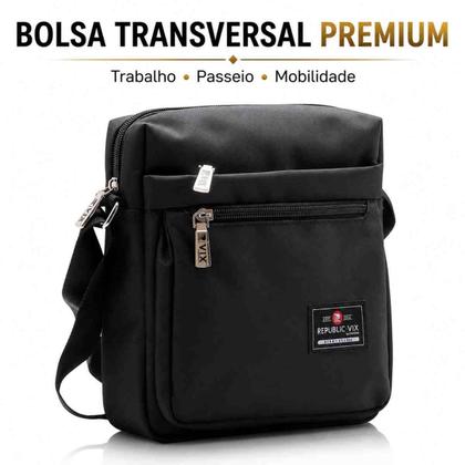 Imagem de Bolsa Transversal Casual Trabalho Viagem Laser Republic Vix