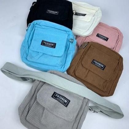 Imagem de Bolsa Transversal De Ombro Tiracolo Com Alça em Veludo
