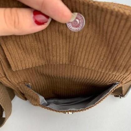 Imagem de Bolsa Transversal De Ombro Tiracolo Com Alça em Veludo