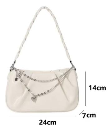 Imagem de Bolsa Transversal Feminina Ombro Estilosa Passeio Reveillon