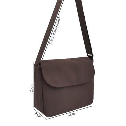 Imagem de Bolsa Transversal Feminina Tecido Grosso Durável com Alça Ajustável Leve e Dobrável Uso Diário