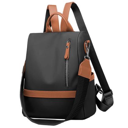 Imagem de Bolsa Transversal Feminina Vira Mochila Colorida De Costas Confortavel 2 em 1 Alça Ajustavel Compacta Basica Luxo Mimo