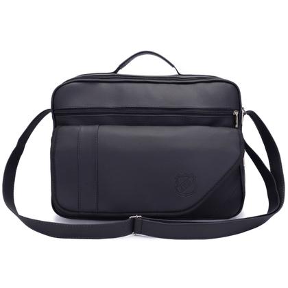 Imagem de Bolsa Transversal Masculina P/ Notebook até 14 Pol. Pasta Carteiro p/ Motoboy Maleta Social