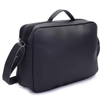 Imagem de Bolsa Transversal Masculina P/ Notebook até 14 Pol. Pasta Carteiro p/ Motoboy Maleta Social
