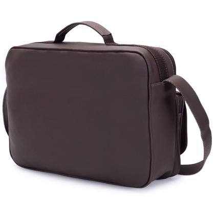 Imagem de Bolsa Transversal Masculina P/ Notebook até 14 Pol. Pasta Carteiro p/ Motoboy Maleta Social