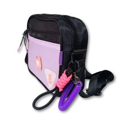 Imagem de Bolsa Transversal Nylon Oficial Luluca - Semax LU2960 Preta
