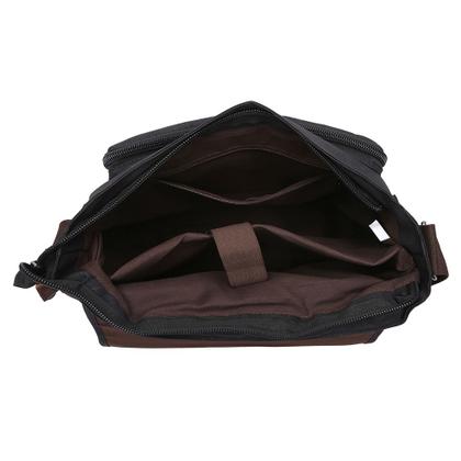 Imagem de Bolsa Transversal Pasta Mensageiro Carteiro Grande Notebook