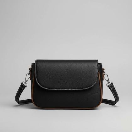 Imagem de Bolsa Transversal Pequena Com Alça Regulável E Detalhe