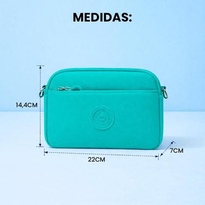 Imagem de Bolsa Transversal Pequena com Alça Regulável Ideal para Trabalho Passeios