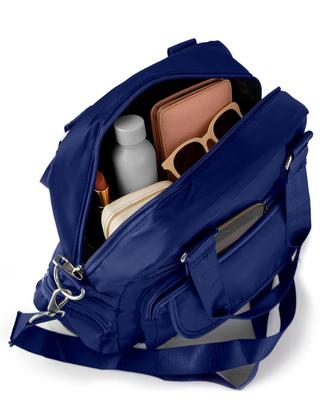 Imagem de Bolsa Transversal Tiracolo Feminina Mão Ombro Costas Moda Mochila Leve