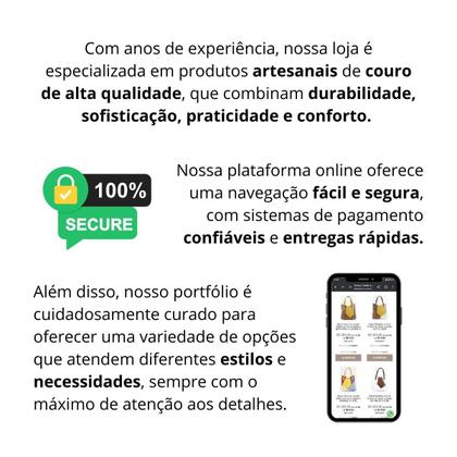Imagem de Bolsa Transversal Tiracolo Feminina Sophia em couro legitimo 