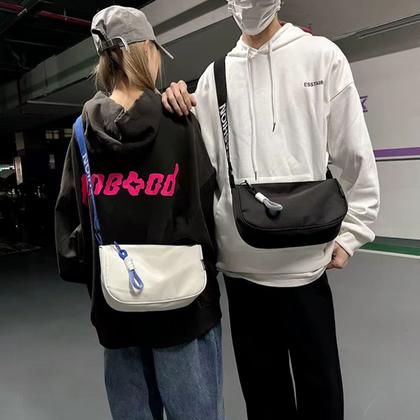 Imagem de Bolsa Transversal Unissex Dorama Passeio Estilosa Academia