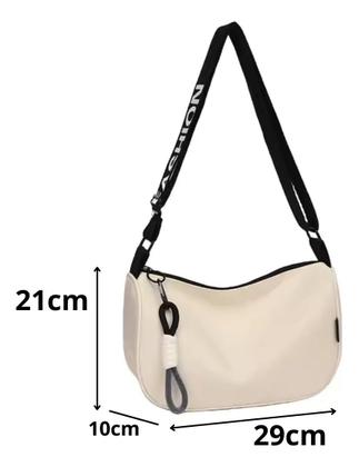 Imagem de Bolsa Transversal Unissex Dorama Passeio Estilosa Academia
