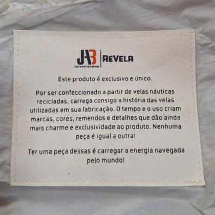 Imagem de Bolsa Vela JAB Revela Reciclada Sustentável EcoBag Viagem