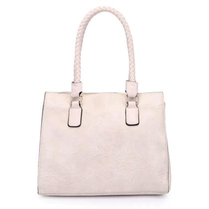 Imagem de Bolsa Wj Satchel Grande c/ Alças Rolete Tresse - Feminina