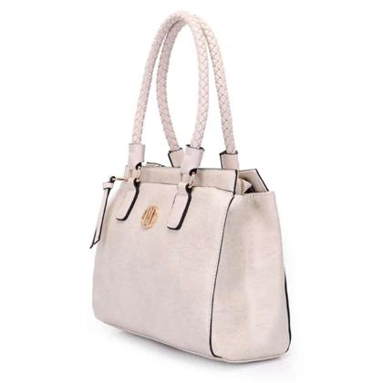 Imagem de Bolsa Wj Satchel Grande c/ Alças Rolete Tresse - Feminina