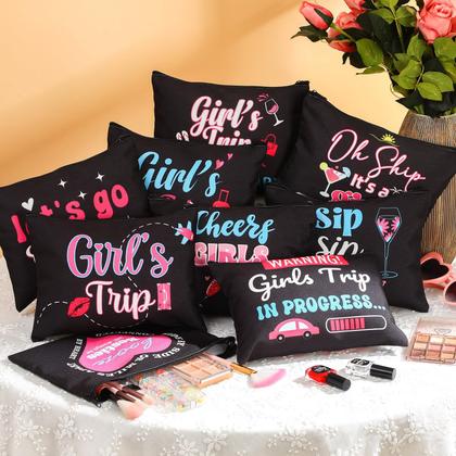 Imagem de Bolsas de cosméticos Reginary, 9 peças, kit de higiene pessoal e maquiagem para viagens para meninas