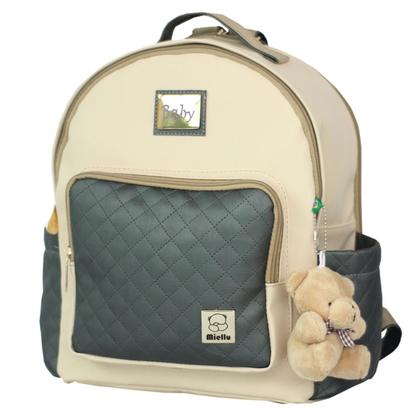 Imagem de Bolsas Maternidade Bebe Bolsa Grande + Bolsa Média + Mochila + Trocador + 2 Ursos Chaveiro