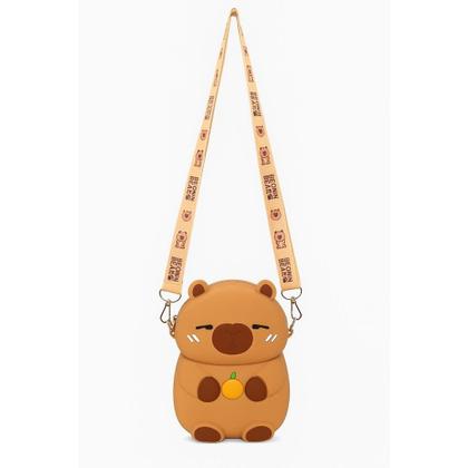 Imagem de Bolsinha da Capivara fofa com Alça Ajustavel Transversal bolsa