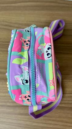 Imagem de Bolsinha Infantil Menina Puket Pet Sereia Verde água