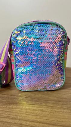 Imagem de Bolsinha Infantil Menina Puket Pet Sereia Verde água