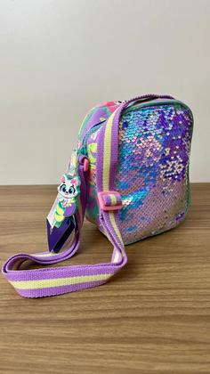 Imagem de Bolsinha Infantil Menina Puket Pet Sereia Verde água