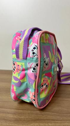 Imagem de Bolsinha Infantil Menina Puket Pet Sereia Verde água